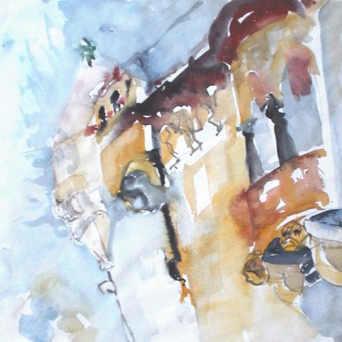 Künstlerin Inge Leonhartsberger